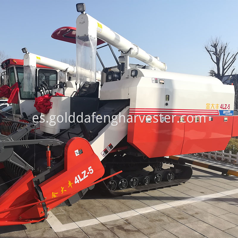 Agriculture machinery equipment full-feed rice harvester 